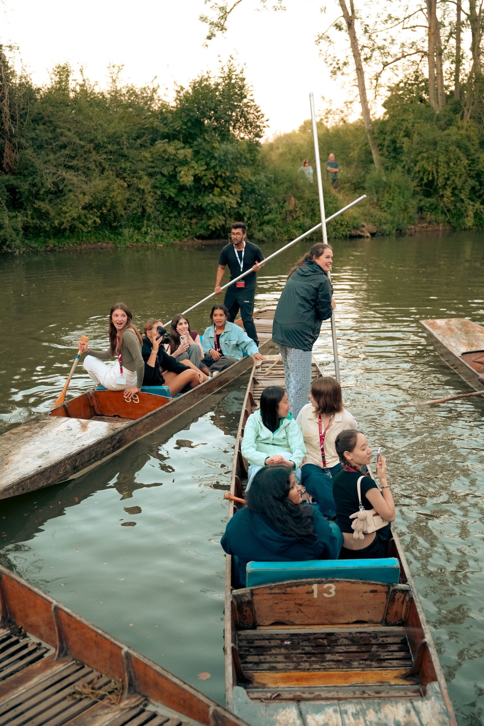 Punting on the River Cherwell