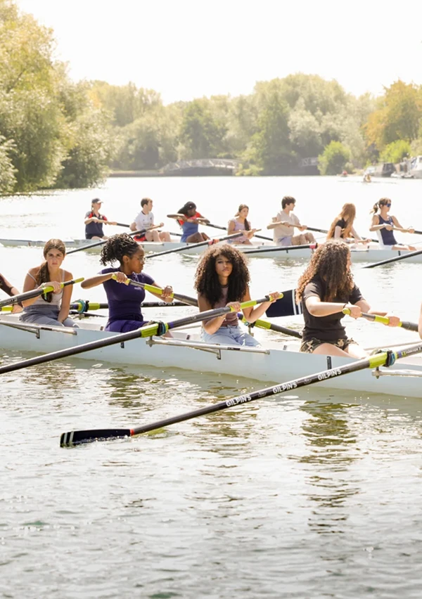 Rowing on the Thames